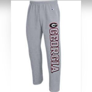 Mens Atlanta Georgia Bulldogs Heather Gray Sweatpants XL EUC